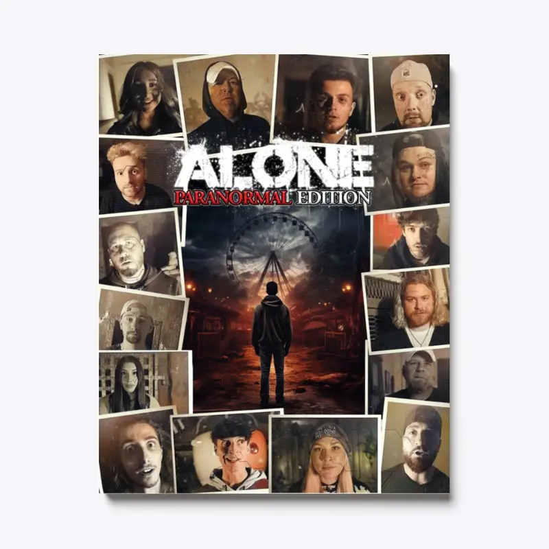 ALONE PARANORMAL EDITION CANVAS