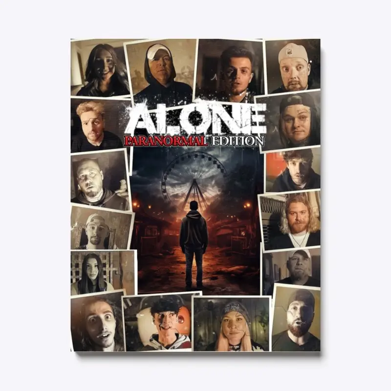 ALONE PARANORMAL EDITION CANVAS